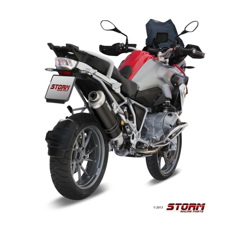Storm by MIVV OVAL black BMW R 1200 GS 13/16