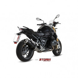 Storm by MIVV OVAL black BMW R 1200 R / RS 15/16