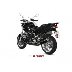 Storm by MIVV OVAL black BMW R 1200 R 11/14