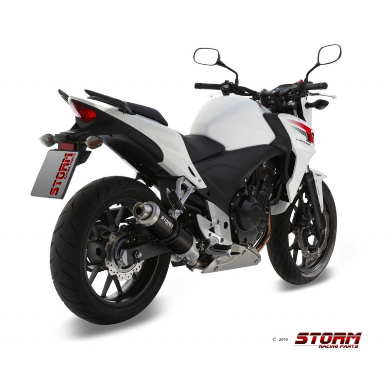 Storm by MIVV GP black Honda CB 500 F/ X CBR 500 R 13/15