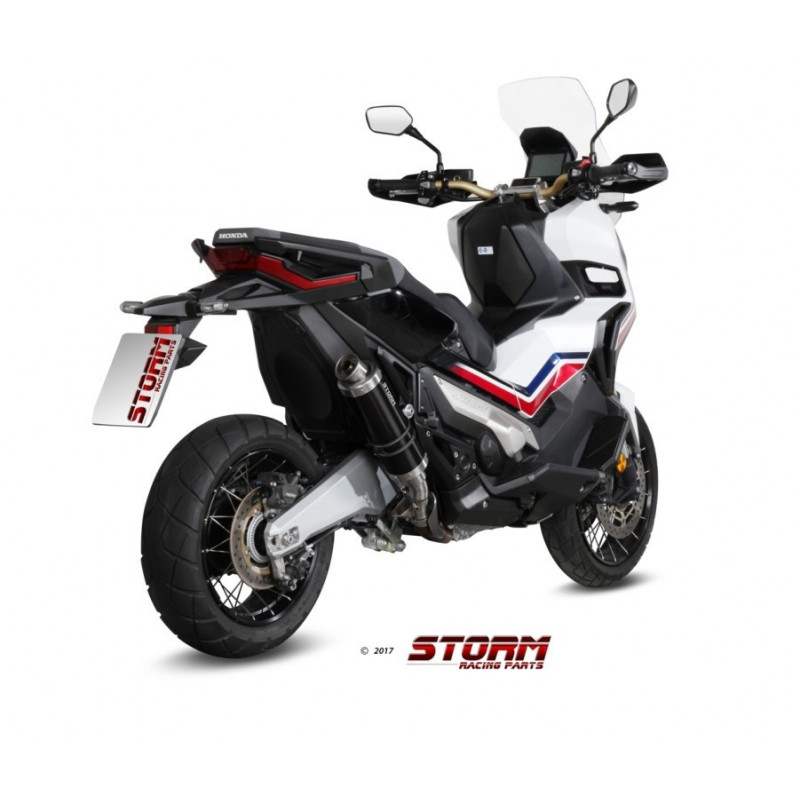 Storm by MIVV GP black Oval Honda X-ADV 750 17-