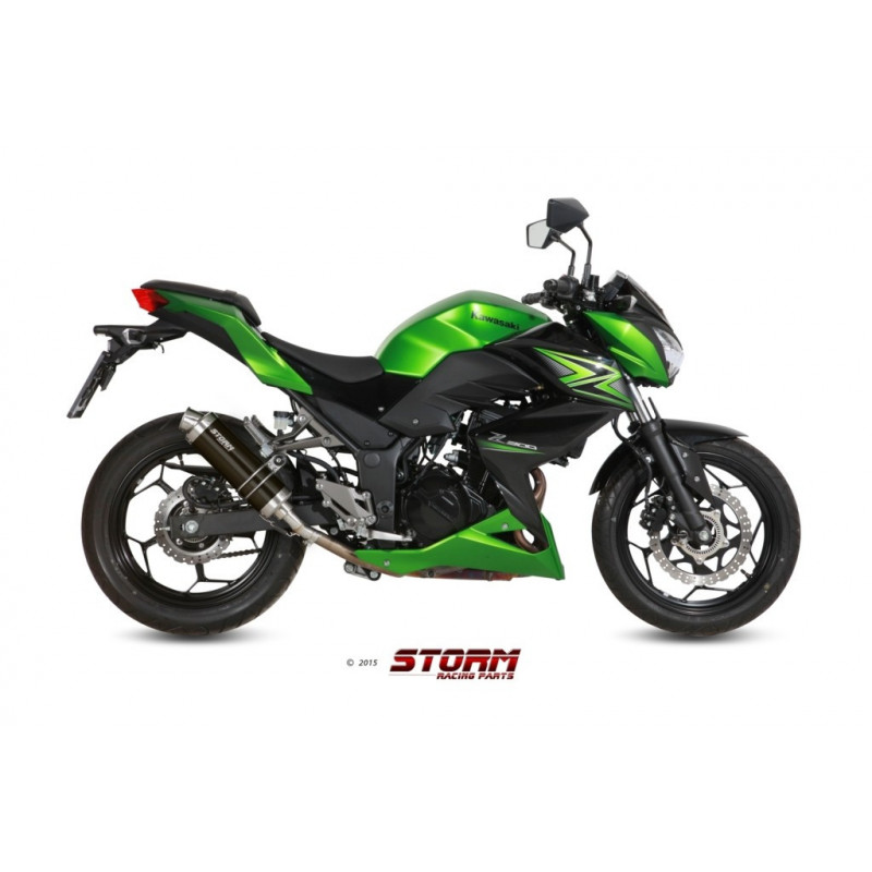 Storm by MIVV GP black Kawasaki Ninja 300 R 13/16 - Z 300 15/16
