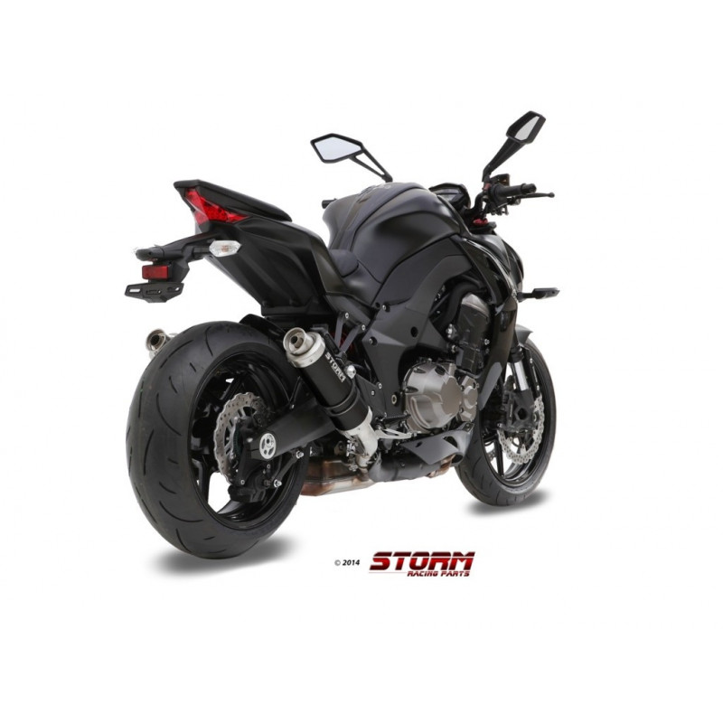 Storm by MIVV GP black Kawasaki Z 1000 14/16