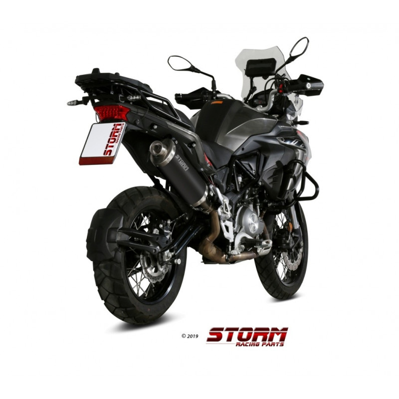 Storm by MIVV OVAL black BENELLI TRK 502 X 18-21