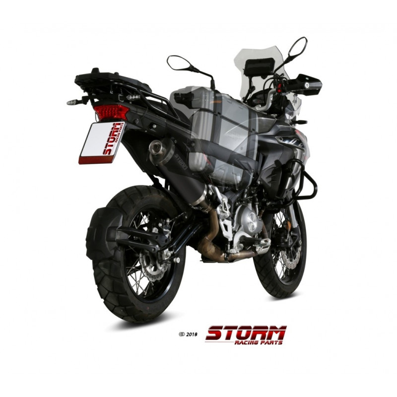 Storm by MIVV OVAL black BENELLI TRK 502 X 18-21