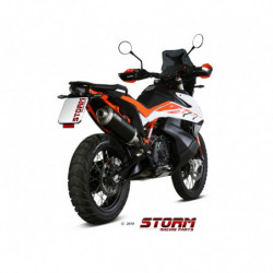Storm by MIVV OVAL black KTM 790 Adventure 2019-