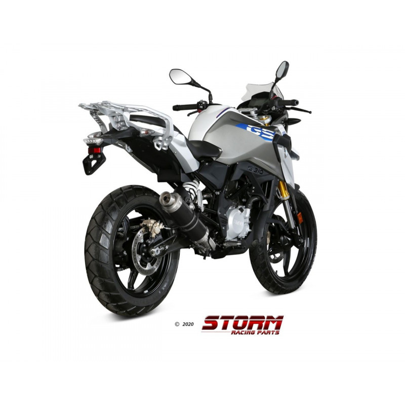 Storm by MIVV GP black BMW G 310 GS 17-22