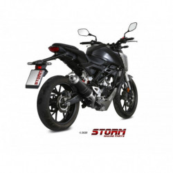Storm by MIVV GP black Honda CB 125 R 18-20