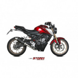 Storm by MIVV GP black Komplettanlage Honda CB 125 R 21-