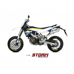 Storm by MIVV OVAL HUSQVARNA 701 SUPERMOTO/ENDURO 17-19