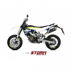 Storm by MIVV OVAL black HUSQVARNA 701 SUPERMOTO/ENDURO 17-19