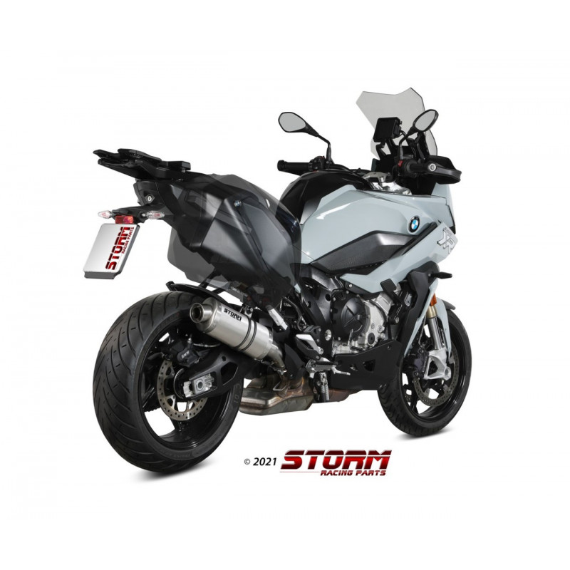 Storm by MIVV OVAL Rvs BMW S 1000 XR 20-21