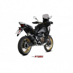 Storm by MIVV OVAL Rvs black HONDA CRF 1100 L AFRICA TWIN 20-21