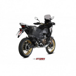Storm by MIVV OVAL Rvs black HONDA CRF 1100 L AFRICA TWIN 20-21