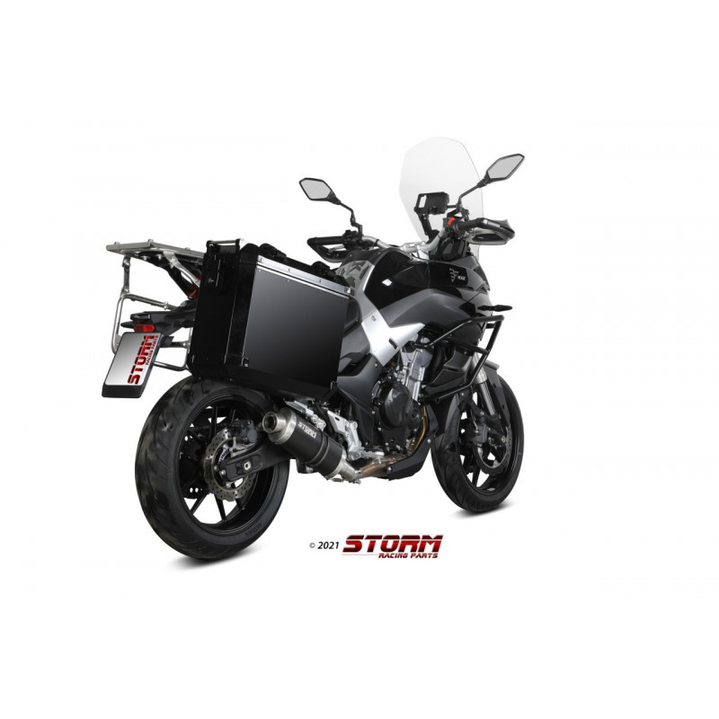 Storm by MIVV VALICO 500DS 21-22 OVAL Rvs black