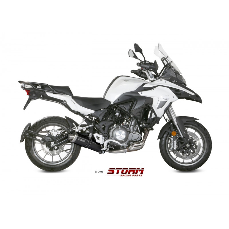 Storm by MIVV OVAL black BENELLI TRK 502 2017