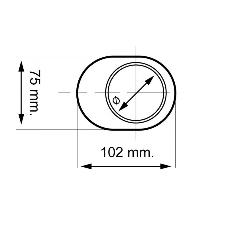 SprintFilter Waterproof konisch sportluchtfilter 55mm middel