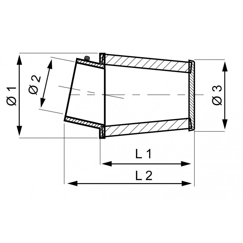 Sprintfilter Waterproof konisch sportluchtfilter