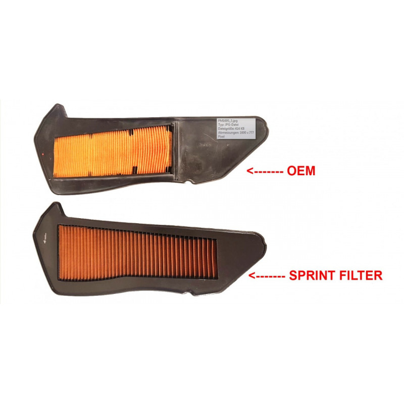 Sprintfilter P08 Yamaha X-MAX 300 17