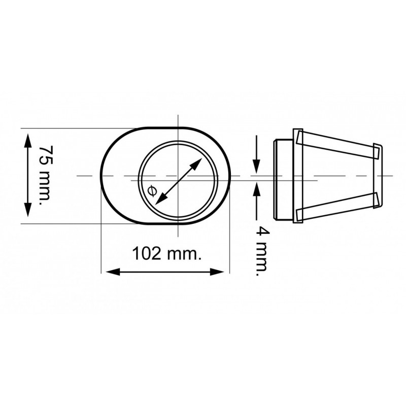Sprintfilter Waterproof konisch sportluchtfilter