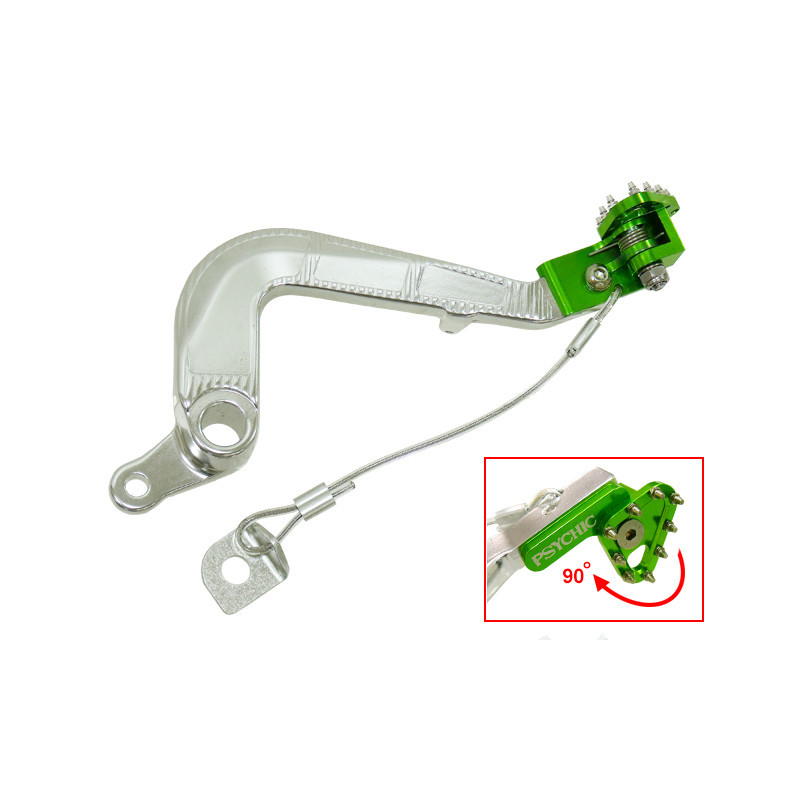 Sixty5 brakepedal KX85 01-14 green