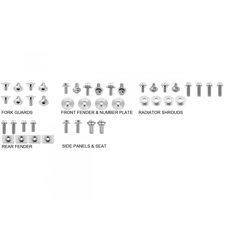 Sixty5 Body Panel Hardware Pack Honda